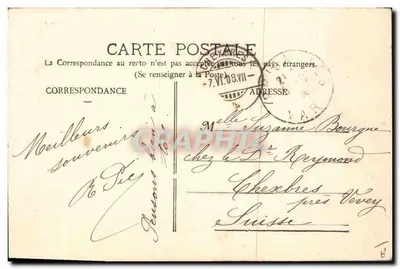 Brignoles — Sąd Rejonowy — Bazar Paryski Brignoles — Rewers