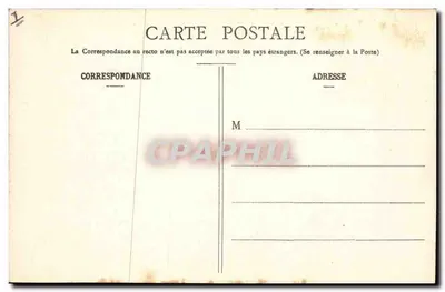 Bar-le-Duc - Prefeitura e Palácio de Justiça — Vve Em. Collot, editor Bar-le-Duc — Verso