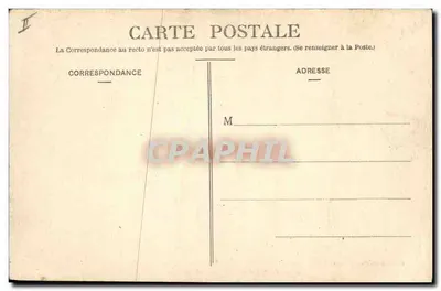 Beauvais — Pałac Sądowy — Wydanie artystyczne, Vve G. et F., n°16 — Rewers
