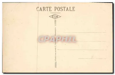 Besançon-les Bains — Palacio de Justicia, siglo XVI (anterior Parlamento de Franche-Comté) — Editor C. Lardar, Besançon — Reverso