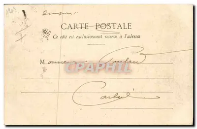 Blois - Paleis van Justitie — Uitgave Grand Bazar — Achterkant
