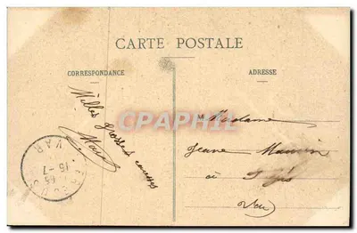 Chambéry - O Palácio de Justiça — editor anônimo, n° 699 — Verso