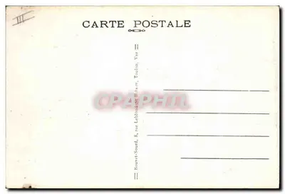Béarn — Porta-aviões — Édit. B. S. — Verso
