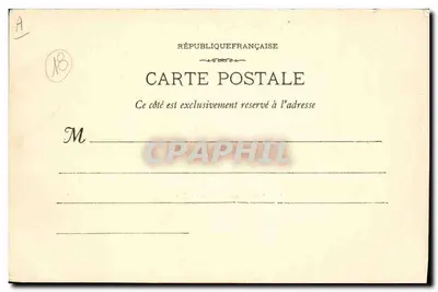 Le Bouvines (Contre-Amiral) — Marinha Militar Francesa — Fot. Lagour, Marselha, n°420 — Verso