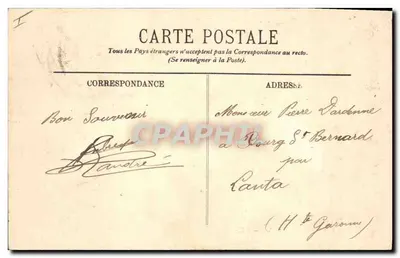 Blériot atravessando a Mancha — LL. — Verso