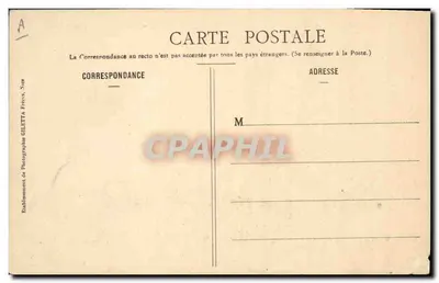 BREST - Courbet, acorazado de escuadra — Edición Giletta, fot. Nice, n° 3214 — Reverso