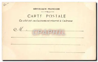 O BOUVINES — Navio de guerra francês — Photo-ateliers Baudoun Marselha — Verso