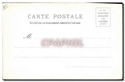 Cieśnica Le Charles-Martel — (505) — T. B., wyd., Nice — Rewers