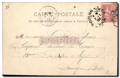 Le "Charles-Martel" — pancernik francuski — A. Couturier, fot. wyd. Lulli, nr 311 — Rewers