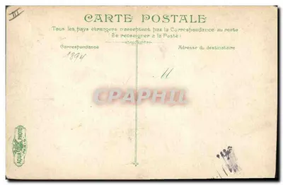 Le Charles-Martel, cuirassé de 1ère classe — éditeur AQUA PHOTO PARIS, n° 3161 — Verso