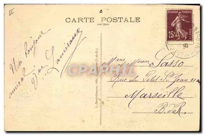 Clermont-Ferrand — Nowa Prefektura — G. D'O. 1197 — Rewers