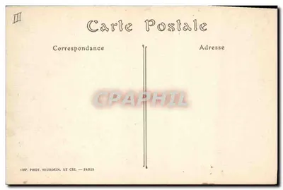 Compiegne — Podprefektura — ND. Fot. — Rewers