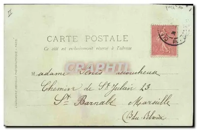 Clermont-Ferrand — La Prefectura — LL. — n°43 — Reverso
