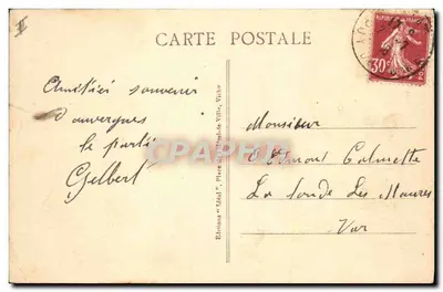 Clermont-Ferrand — Prefektura — Wydawca Idéal, nr 4032 — Rewers