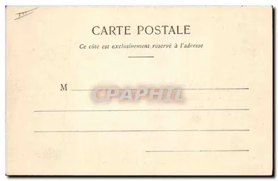 Châteaubriant — Podprefektura i Wschodnia Bramka Starego Zamek — Wyd. Lib. Coulbault et Milon — Rewers
