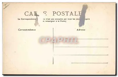 Chalons-sur-Marne — Hotel della Prefettura — editore M. L. n° 101 — Verso