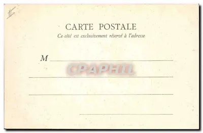 Châteauroux — Le Château Raoul et la Préfecture — B.E. Paris — Verso