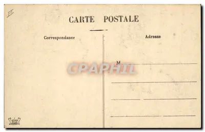 Chambéry — Prefektura — widok panoramiczny z ogródkiem — wydawca L. JETTNAUD, nr 307 — Rewers