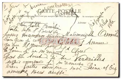 Bourg-de-Batz — Primeira declaração de amor! — Héliolypie Dugns & Cie, Nantes — Verso