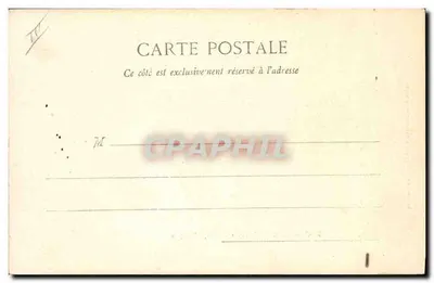 7ª Grande Cavalaria — 1ª República — Editor: Prosper A. Béguin & Cie — Nancy — Verso