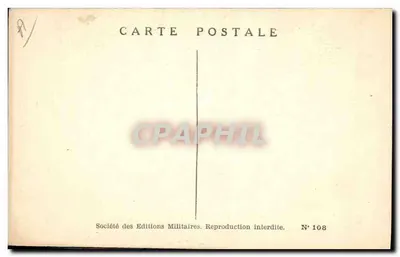 Cavaleiros Blindados - Oficiais em Uniforme - 1914 — Maurice Toussaint — Verso