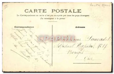नीले फूलों वाली आम की लता — चित्र — पेरिस, 1910 — पीछे