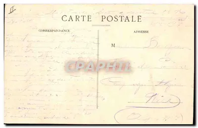 Zamek w VILLERS-CHATEL — wydawca: Lamy Lescure, n°6 — Rewers