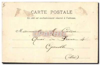 Castelo de Saulnes — Longwy — J.-B. Marie — Verso