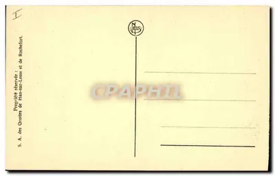 Grutas de Han — A Sala das Draperias — Editor N.ELS — Verso