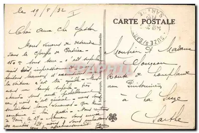 Pozo de PADIRAC (Lot) — Gran Domo — El Lago superior y las Estalactitas — Reverso