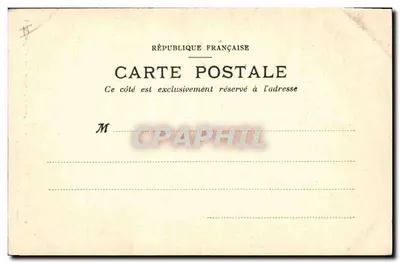 Carpentras — Pałac Sądowy (Dawny Pałac Biskupi) — Wydawnictwo J. Brun i Cie, Carpentras — Rewers
