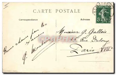 Châteauroux - Sądowy Pałac Sprawiedliwości — seria 507, wydawca T.L.G. — Rewers