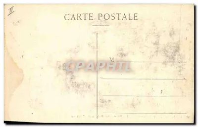 Chambéry (Savoia) — A Praça do Palácio de Justiça, Monumento de Favre — Coleção Le Grimal, n° 1576 — Verso