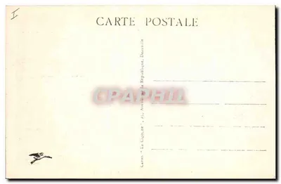 Caen — Palácio de Justiça — editor Cartes 'La Cigogne' n°66 — Verso