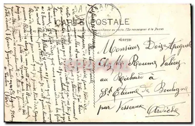 Cuirassé d'Escadre "Charles-Martel" — Marine Militaire Française — Edit. Chanteperdron — Verso