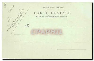 Il "Courbet" Cacciatorpediniere a Ridui centrale — A. Bougault, n° 515 — Verso