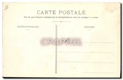 Chambéry - Prefektura — wydawca Aubry-Mone-Douy, nr 307 — Rewers