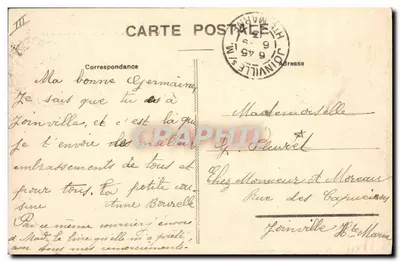 Chalons-sur-Marne — Prefektura widziana z Cours d'Ormesson — Wydawca: Karta Pocztowa — Rewers