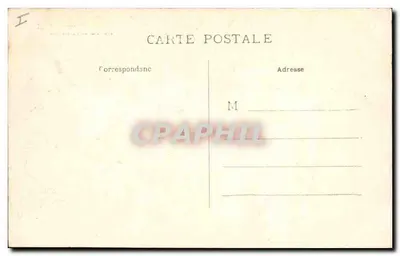 Chalons-sur-Marne — Hôtel de la Préfecture — wydawca nieznany, nr seryjny 101 — Rewers