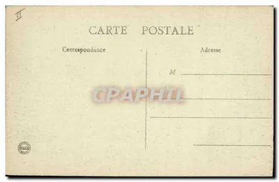Chambéry — Prefettura, Cortile interno — B. F., Parigi, 'Lux' — Verso