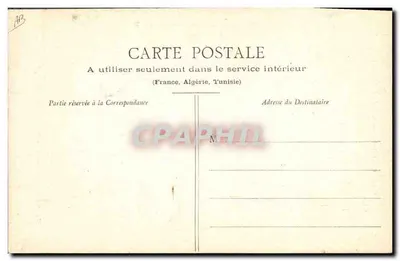 Partida para a Missa — Ploërmel, Josselin — série 1083 — Verso