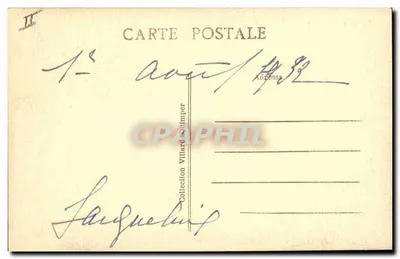 Trajes de Crianças de Pégri-l'Abbé e de Pluguffan — Editor Villard, n° 1217 — Verso