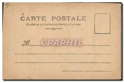 Oficiais com capas — França, Rússia, Alemanha — "Mes Cartes Postales" n° IX — Verso