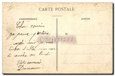 Nos Cuirassiers — E.A. PARIS, Déposé — E. Tchibine — Verso