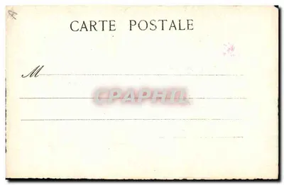 Flores — Pés de pêssego em um vaso — Carta postal — Verso