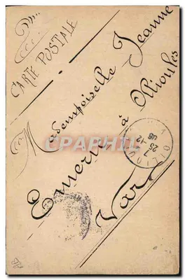 Fleur de pâquerette — 1907 — Paris — Verso