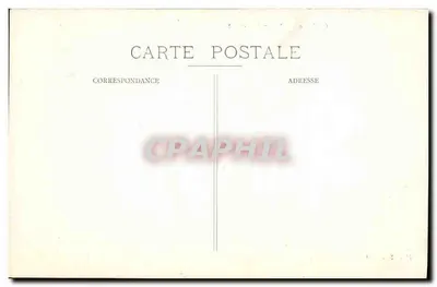 Castillo de Applincourt — vista del castillo con inscripción manuscrita — editor no identificado — Reverso