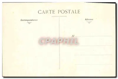 Castelo de CANDIAC — Editor E. Boissier, Depositado — Verso