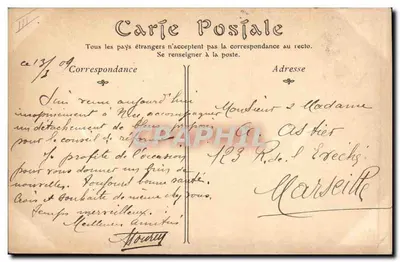 NICE — Gruta do Jardin Public — ND Phot, n°704 — Verso