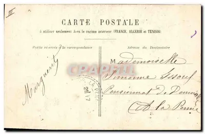 Duas pequenas meninas brincando com bonecas — cena de jardim — editor não identificado — Verso